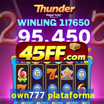own777 plataforma